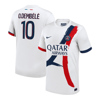 PSG Tröja O.DEMBÉLÉ #10 2025/26 Borta Vit