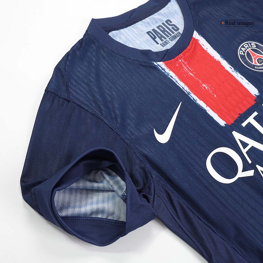 PSG Tröja KVARATSKHELIA #7 2024/25 Hemma Mörkblå-4