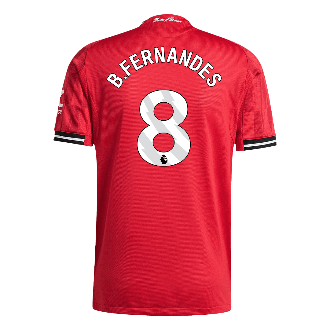 Manchester United Tröja B.FERNANDES #8 2025/26 Hemma Röd