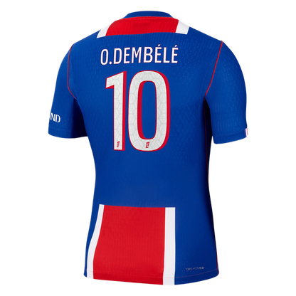 PSG Tröja O. DEMBÉLÉ #10 2026/27 Hemma Autentisk Dark Blue-3