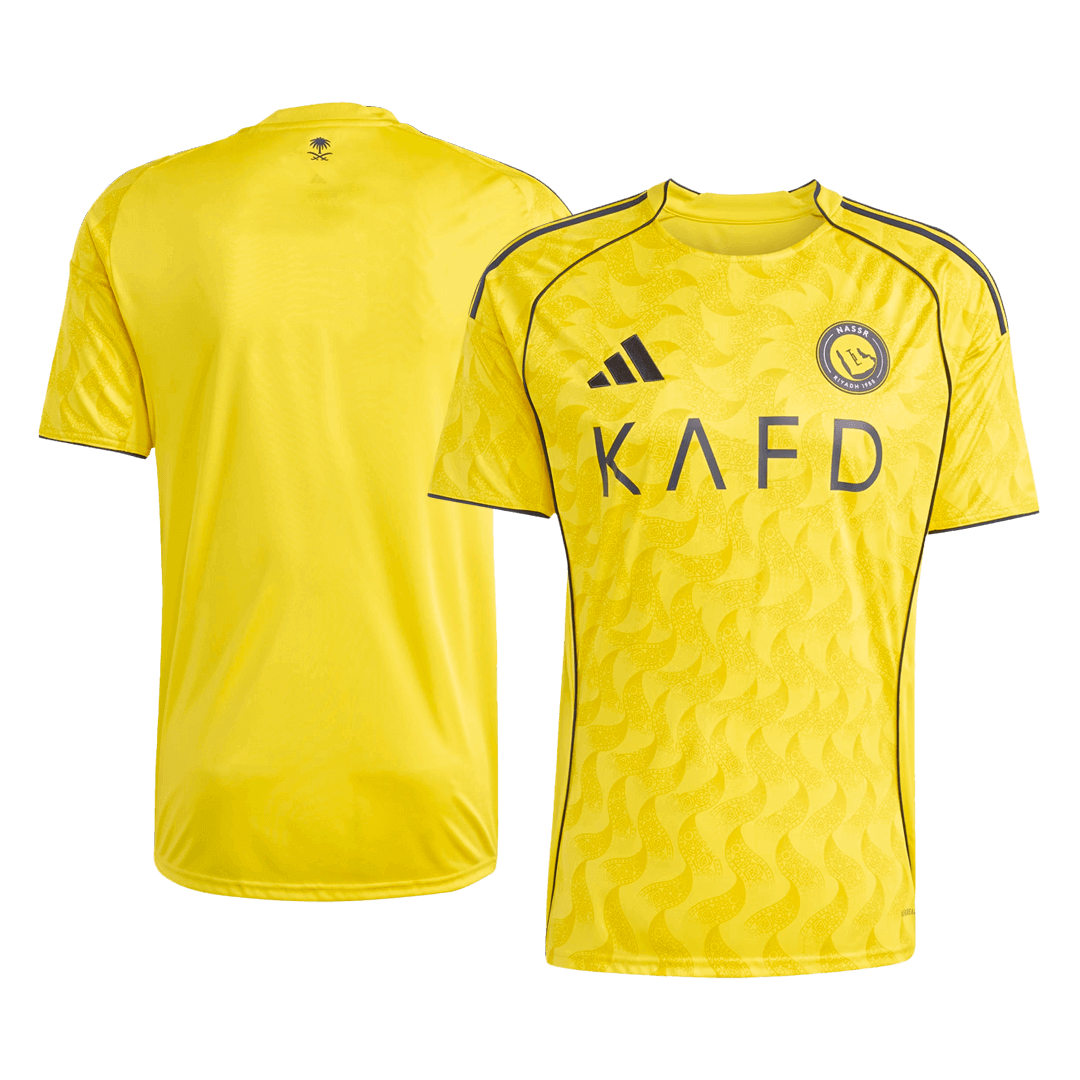 Al Nassr Tröja 2025/26 Hemma Gul