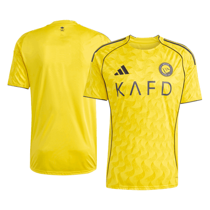 Al Nassr Tröja 2025/26 Hemma Gul-9