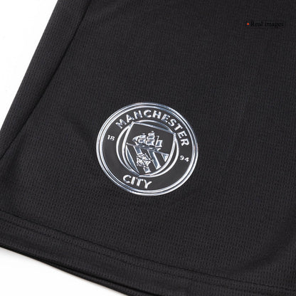 Manchester City Shorts 2025/26 Borta Svart-4