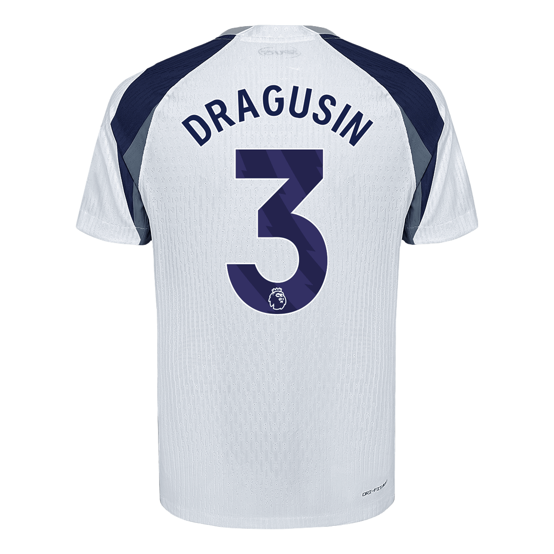 Tottenham Hotspur Tröja DRAGUSIN #3 2025/26 Hemma Vit-8