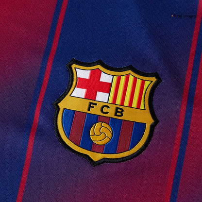 ROONY #19 Barcelona Tröja 2025/26 Hemma Premium Röd & Blå - UCL-8