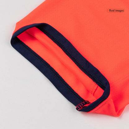 Barcelona Tröja PEDRI #8 2025/26 Tredje Orange - UCL-6