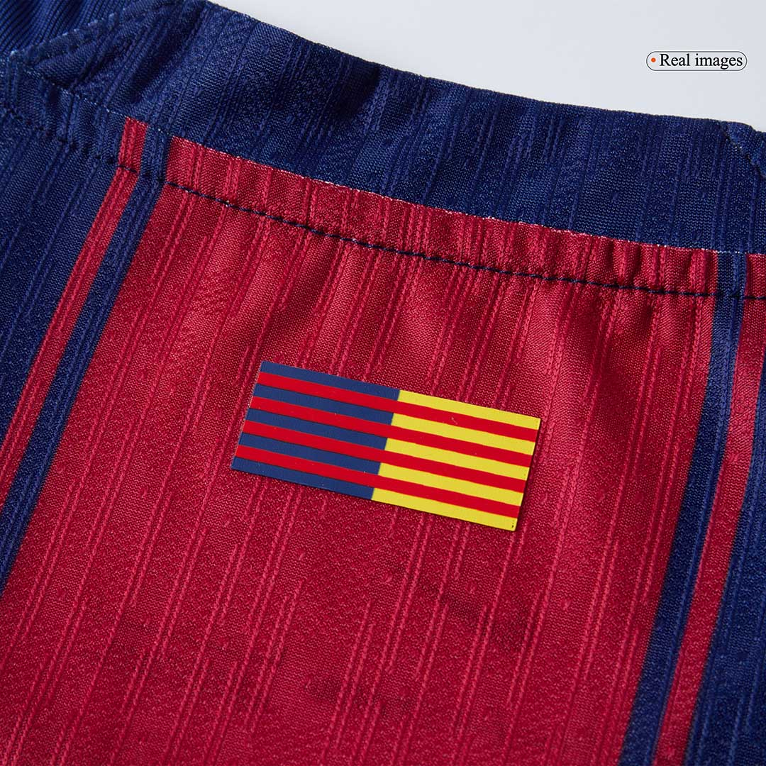 Barcelona Tröja LAMINE YAMAL #10 2025/26 Hemma Röd & Blå - UCL