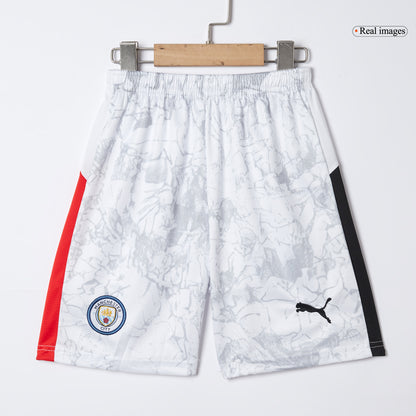 Manchester City Tröja 2025/26 Vit Barn-12