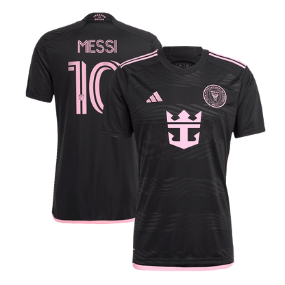 Inter Miami CF Tröja MESSI #10 2024/25 Borta Svart