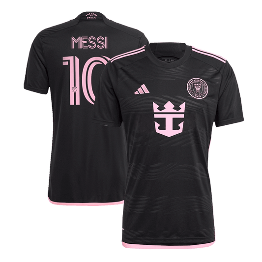 Inter Miami CF Tröja MESSI #10 2024/25 Borta Svart