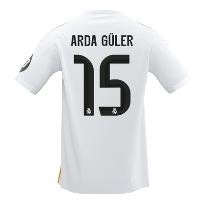 ARDA GÜLER #15 Real Madrid Tröja 2025/26 Hemma Premium Vit-9