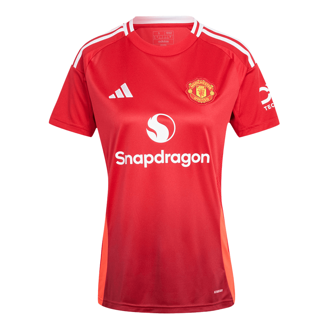Manchester United Tröja 2024/25 Hemma Röd Dam