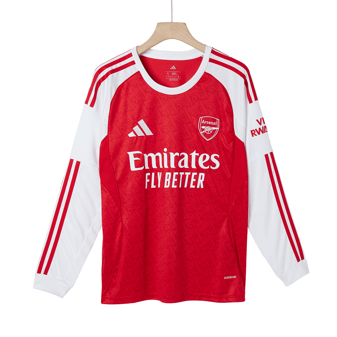Arsenal Tröja 2025/26 Hemma Långärmad Röd-11