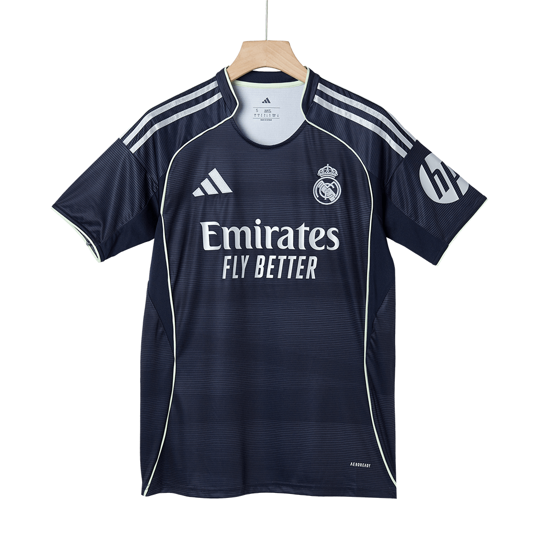 MBAPPÉ #10 Real Madrid Tröja 2025/26 Borta Premium Mörkblå-10