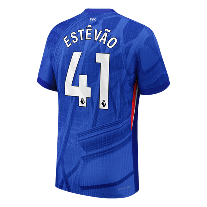 Chelsea Tröja ESTÊVÃO #41 2025/26 Hemma Blå-11