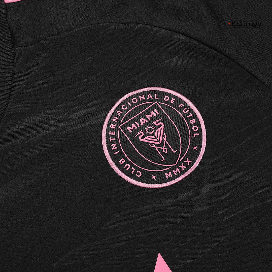 Inter Miami CF Tröja MESSI #10 2024/25 Borta Svart-7
