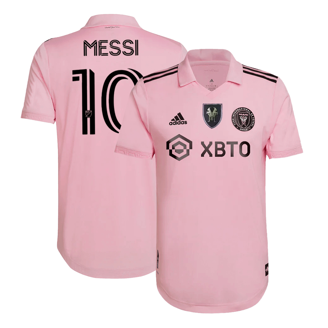 Inter Miami CF Tröja MESSI #10 2023 Hemma