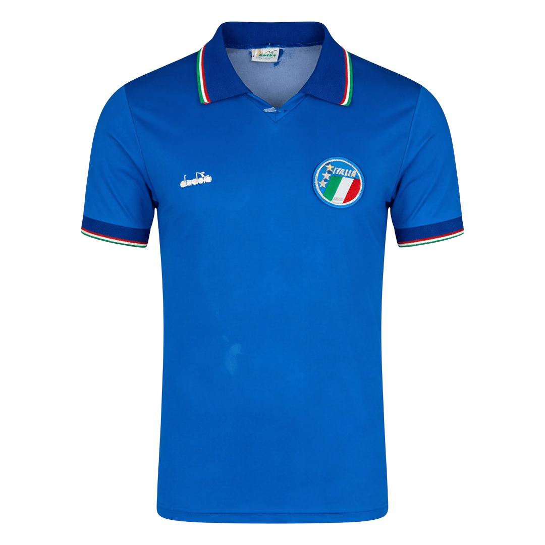 Italien Hemmatröja 1990 Retro Tröja
 Blå