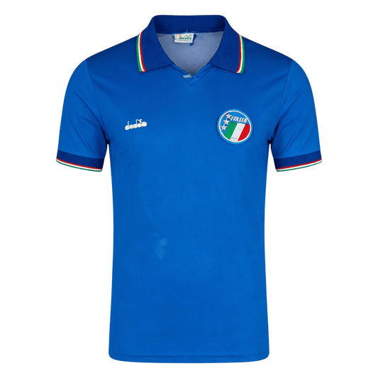 Italien Hemmatröja 1990 Retro Tröja
 Blå