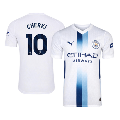 Manchester City Tröja CHERKI #10 2026/27 Third Vit