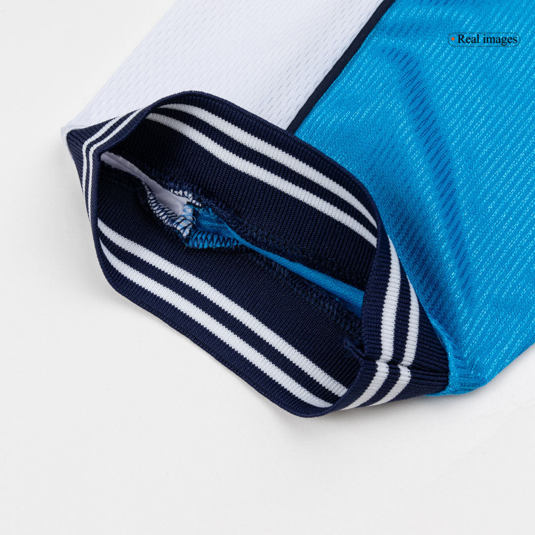 Manchester City Hemmatröja 1999/01 Retro Tröja
 Blå