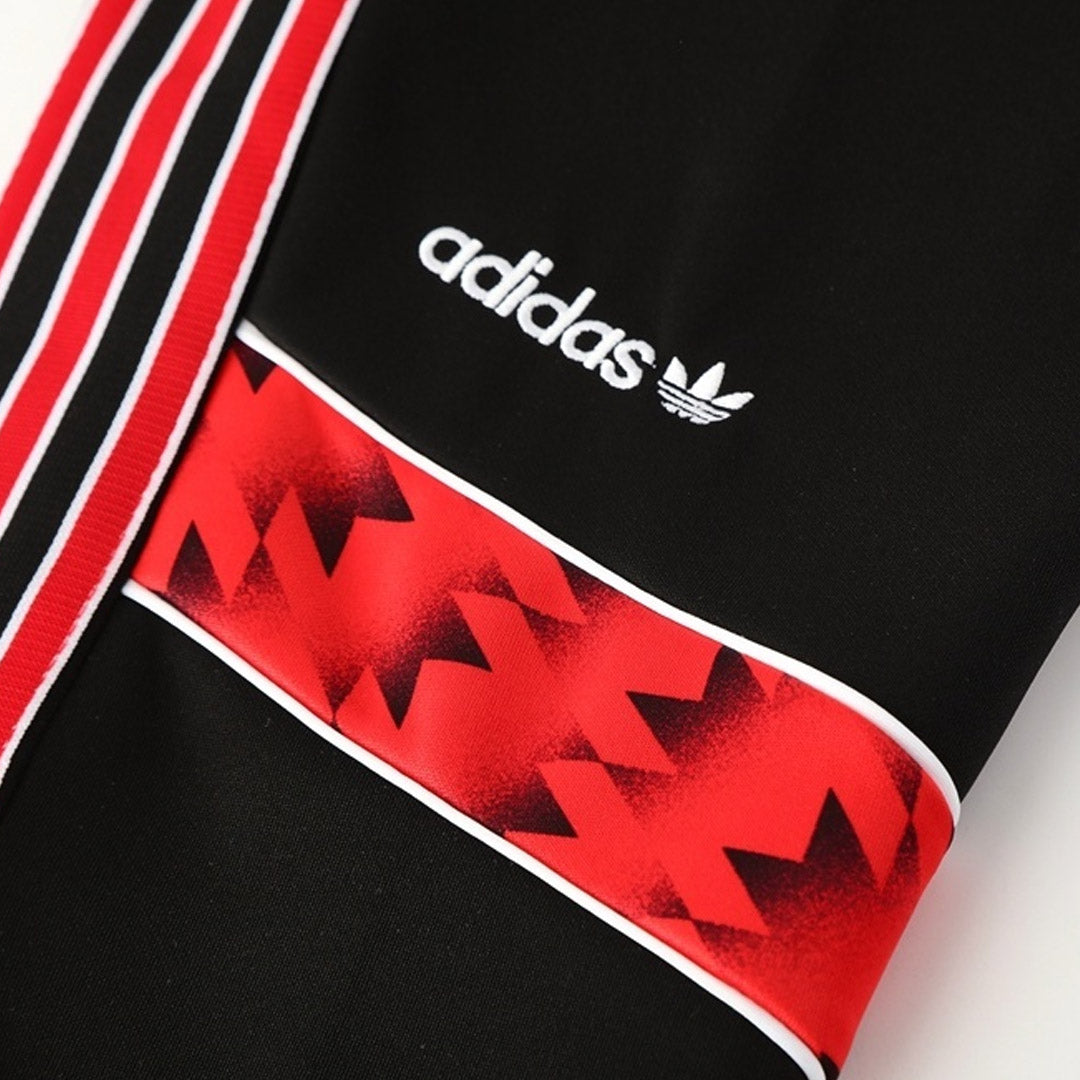 Manchester United Träningsset (Jacka+Byxor) 2025/26 Röd & Svart-6