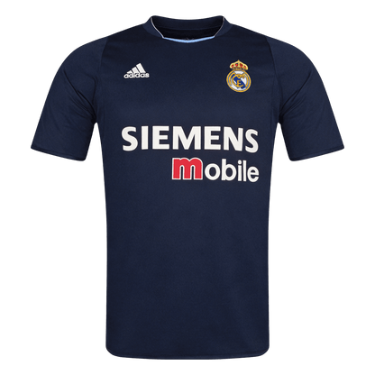 Real Madrid Bortatröja 2003/04 Retro Tröja
 Mörkblå