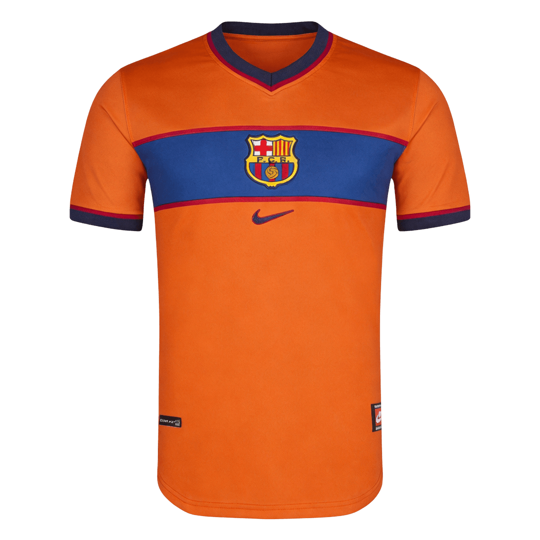 Barcelona Thirdtröja 1998/99 Retro Tröja
 Orange