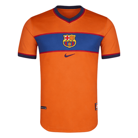 Barcelona Thirdtröja 1998/99 Retro Tröja
 Orange