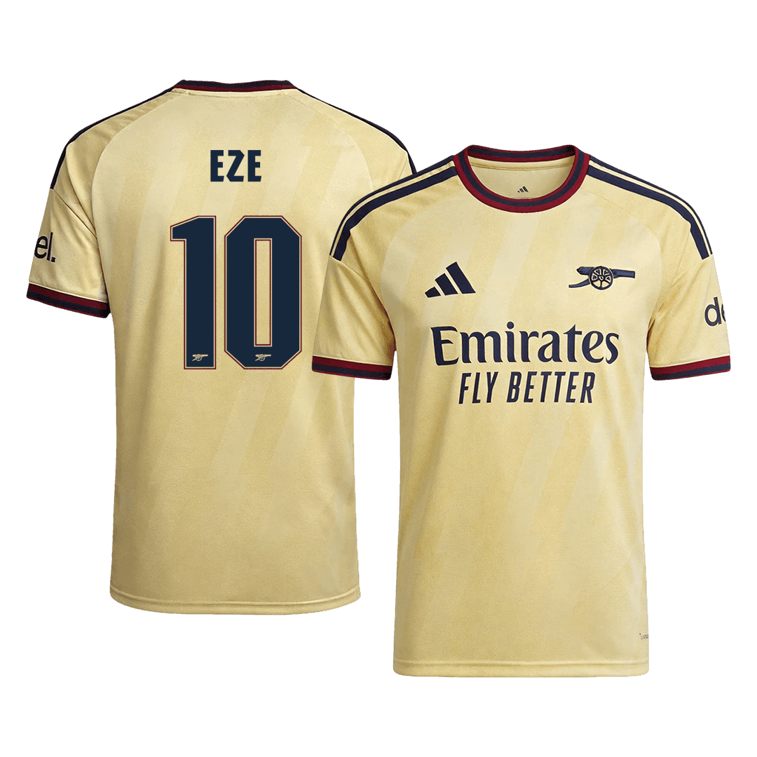 Arsenal Tröja EZE #10 2026/27 Tredje Gul - UCL