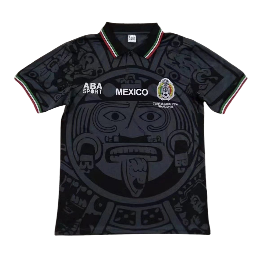 Mexiko tröja 1998 Retro Tröja
 Svart