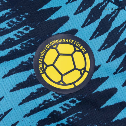 Colombia Tröja 2026 Borta Autentisk Blå-6