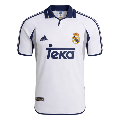 Real Madrid Hemmatröja 2000/01 Retro Tröja
 Vit