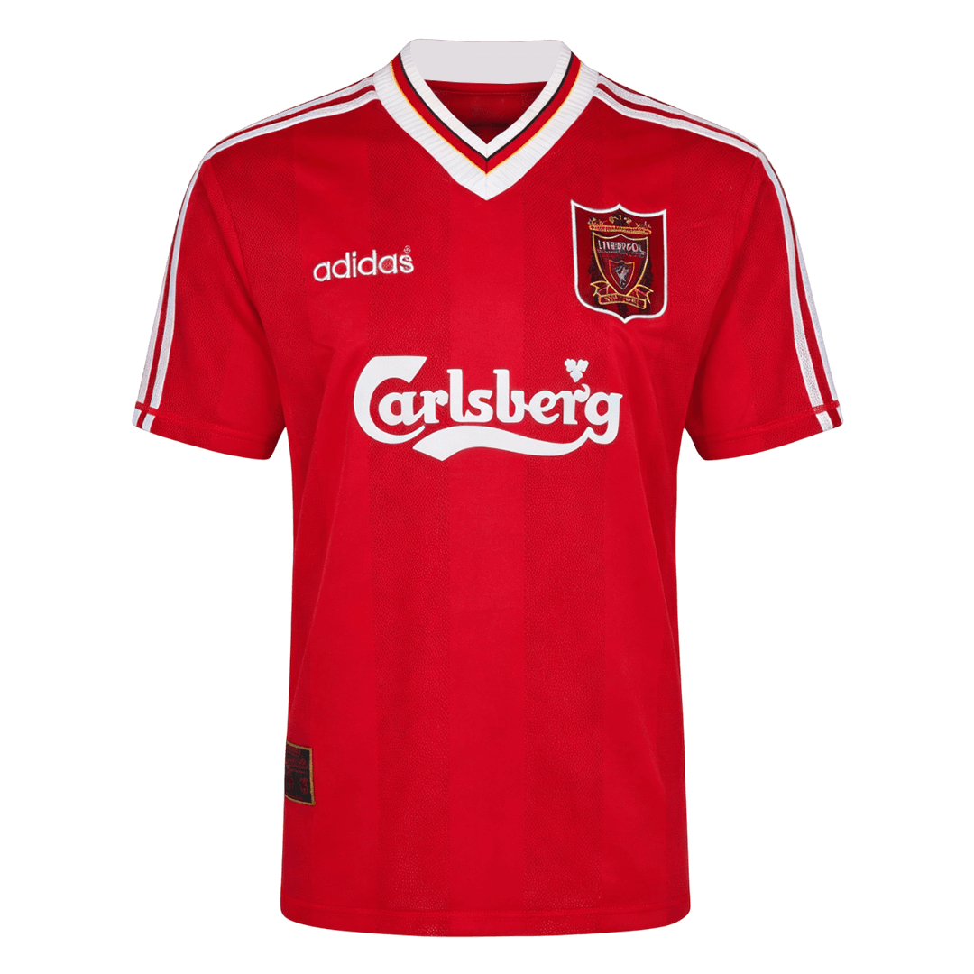 Liverpool Hemmatröja 1995/96 Retro Tröja
 Röd