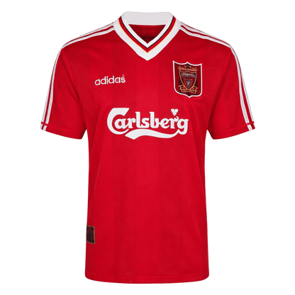Liverpool Hemmatröja 1995/96 Retro Tröja
 Röd