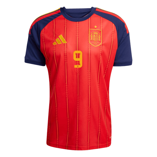 GAVI #9 Spanien Tröja 2026 Hemma Premium Röd-1