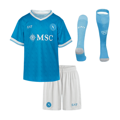 Napoli Tröja 2025/26 Hemmaställ Blå Barn