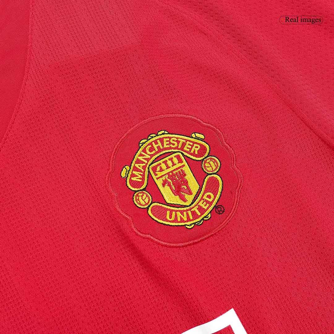 RONALDO #7 Manchester United Hemmatröja 2007/08 Retro Tröja
 Röd-3