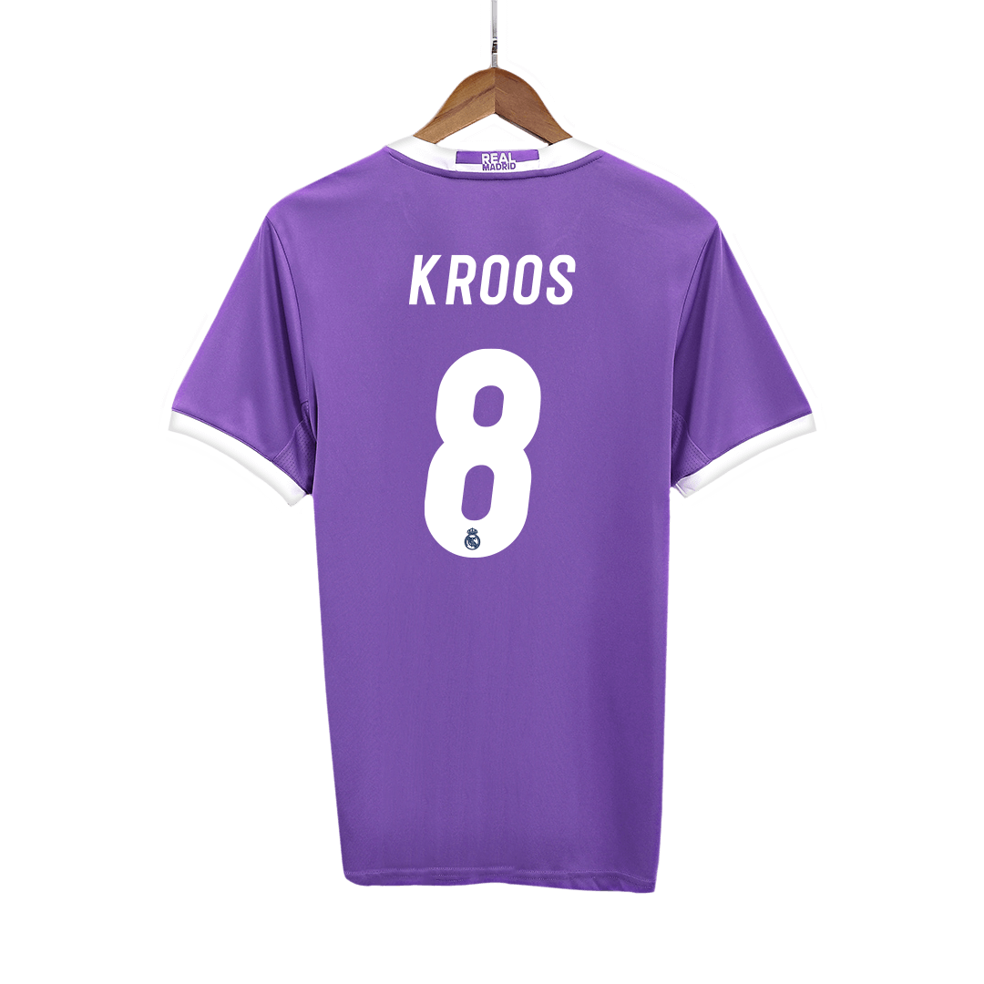 KROOS #8 Real Madrid Bortatröja 2016/17 Retro Tröja
 Lila