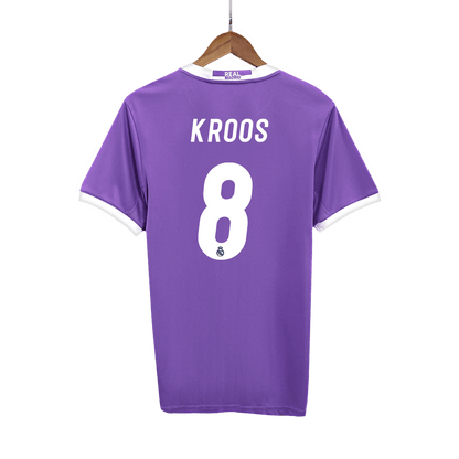 KROOS #8 Real Madrid Bortatröja 2016/17 Retro Tröja
 Lila