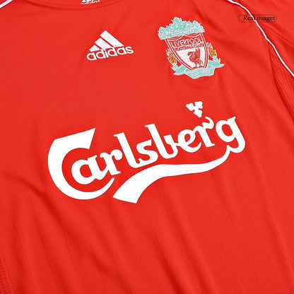 Liverpool Hemmatröja 2006/07 Retro Tröja
 Röd-6