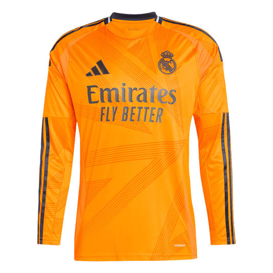 Real Madrid Tröja 2024/25 Borta Långärmad Orange