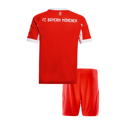 Bayern Munich Tröja 2025/26 Hemma Röd Barn-17