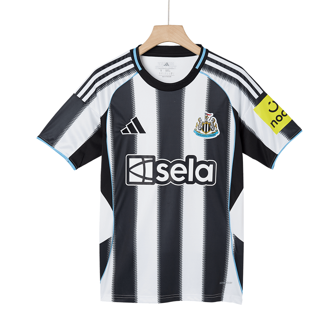 Newcastle United Tröja 2025/26 Hemma Svart & Vitt