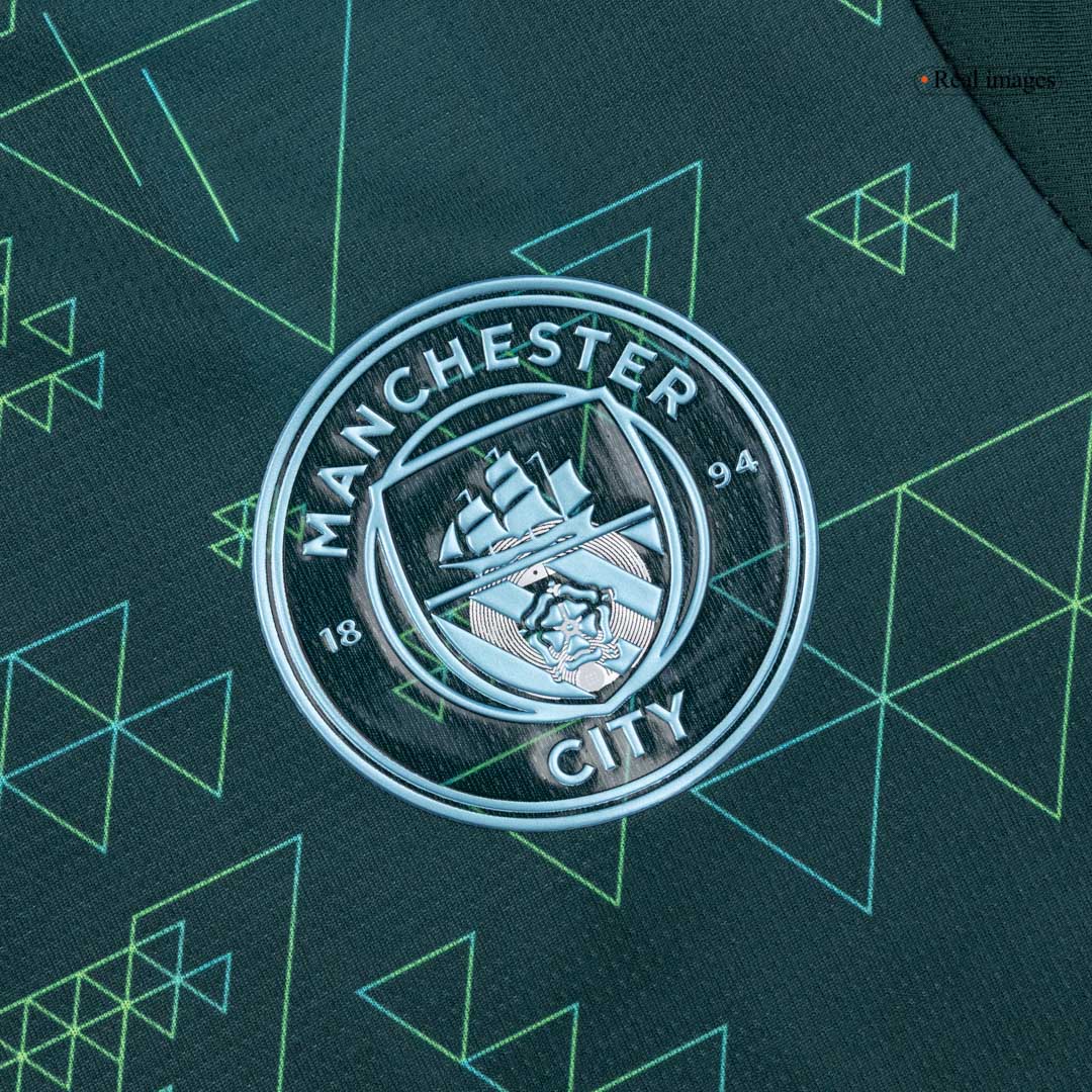 Manchester City Tröja 2025/26 Fourth Away Grön