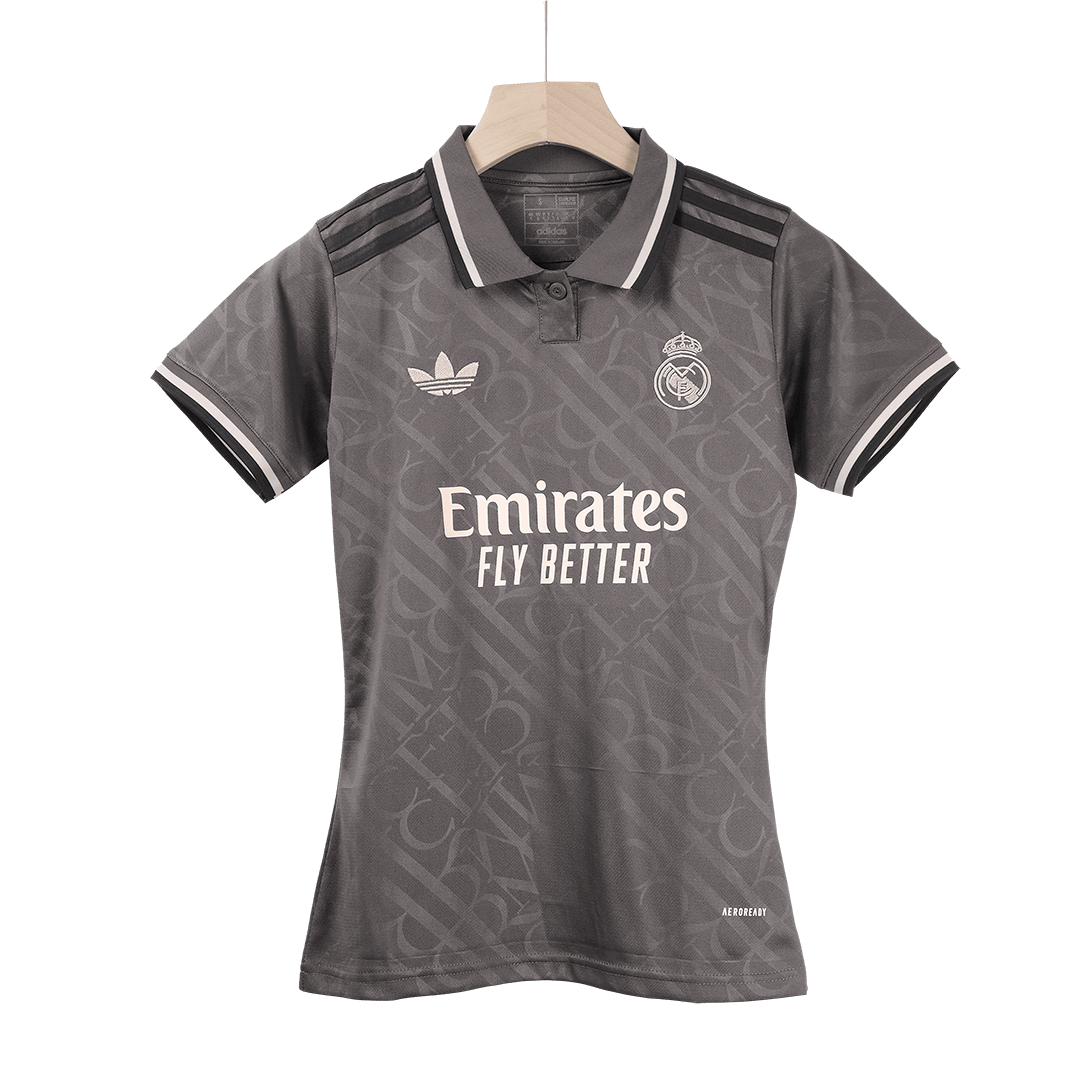 Real Madrid Tröja 2024/25 Tredje Grå Dam