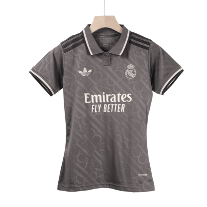 Real Madrid Tröja 2024/25 Tredje Grå Dam-11