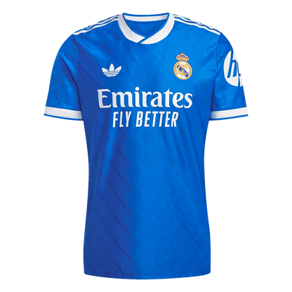 Real Madrid Tröja TCHOUAMENI #14 2025/26 Tredje Blå-11