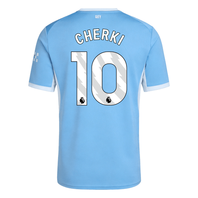 Manchester City Tröja CHERKI #10 2026/27 Hemma Blå