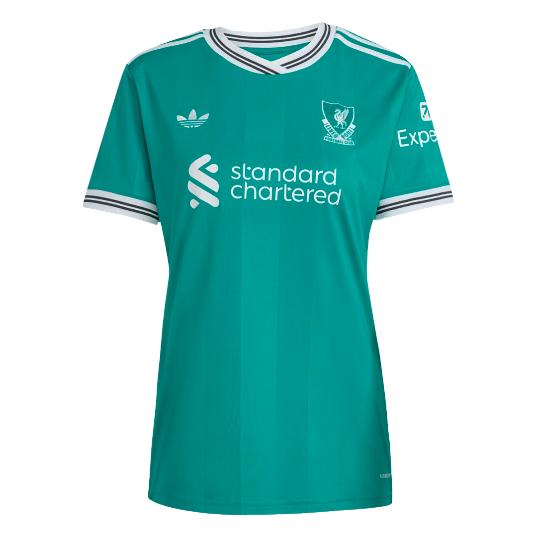 Liverpool Tröja 2025/26 Tredje Grön Dam